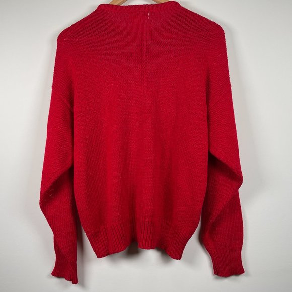 VINTAGE LARA FERRANTE Angora Sweater sz L - Picture 9 of 12